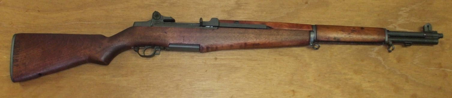 M1 Garand rifle, a rifle with a deep history.