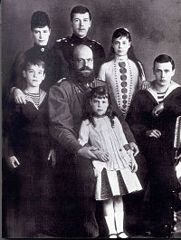 Tsar Aleksndr III of Russia.
