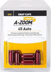 45 ACP snap caps