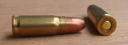 7.62x25mm Tokarev ammunition, Romanian headstamp.