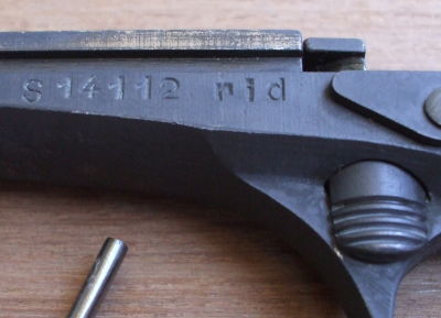 Serial number on a CZ-52.
