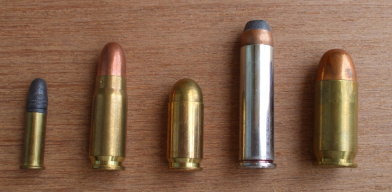 7.62x25mm Tokarev and 9mm Luger ammunition.