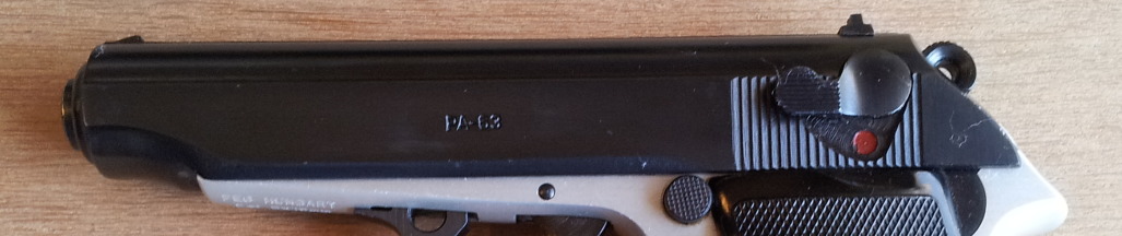FÉG PA-63 pistol.