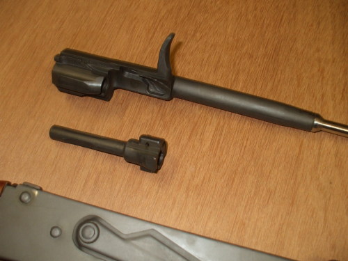 Remove the bolt from the bolt carrier.