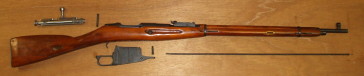 Field strip the Mosin-Nagant rifle.