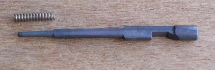 Replacement ČZ-52 firing pin: Modified design with return spring.