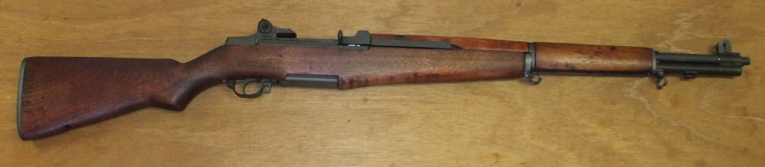 M1 Garand rifle, ready for barrel break-in.